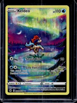 2023 Pokemon SWSH Crown Zenith Keldeo Galarian Gallery #GG07/GG70 - Image 1