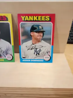 2024 Topps Heritage New York Yankees Aaron Judge & Jasson Dominguez!!! - Image 3