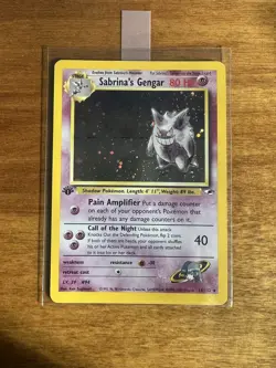 1st Edition Sabrina's Gengar Holo | Gym Challenge 14/132 Pokemon NM/Mint - Image 1