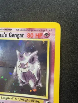 Pokemon TCG First Edition Sabrina's Gengar Gym Challenge 14/132 LP - Image 3