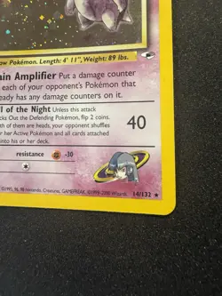 Pokemon TCG First Edition Sabrina's Gengar Gym Challenge 14/132 LP - Image 4