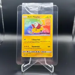 POKEMON SEALED ASH'S PIKACHU SM108 I CHOOSE YOU MOVIE PROMO #3 - Image 1