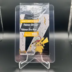 POKEMON SEALED ASH'S PIKACHU SM108 I CHOOSE YOU MOVIE PROMO #3 - Image 2