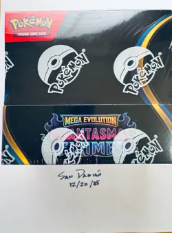 Pokemon TCG Mega Evolution Phantasmal Flames Factory Sealed 36 Pack Booster Box - Image 1