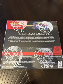 POKEMON MEGA EVOLUTION PHANTASMAL FLAMES FACTORY SEALED 36 PACK BOOSTER BOX - Image 3