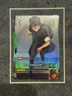 Duo Maxwell - GD01-090 - Tournament Winner Pack - Promo - Gundam Card Game TCG - Image 1