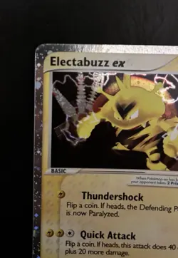 Pokemon TCG Electabuzz EX Ruby and Sapphire Holo Ultra Rare Card 97/109 - Image 2