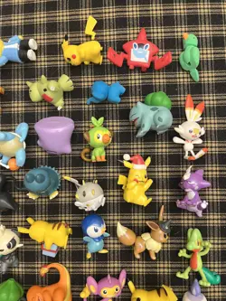 Pokemon TOMY Mini Figure Lot Of 38 Pikachu Eevee Bulbasaur Charmander Squirtle - Image 3