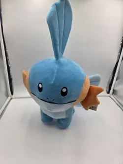 Build A Bear Pokemon Mudkip Plush Stuffed Animal No Sound Rare BAB - Image 1