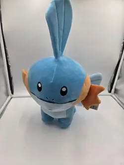 Build A Bear Pokemon Mudkip Plush Stuffed Animal No Sound Rare BAB - Image 2