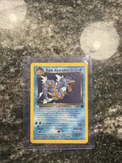 Pokemon Dark Gyarados Holo Ultra Rare TCG Card 8/82 Team Rocket - Image 1