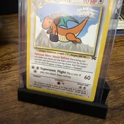 Dragonite Pokemon The First Movie Black Star Promo #5 Card MEDIUM PLAY - Image 4