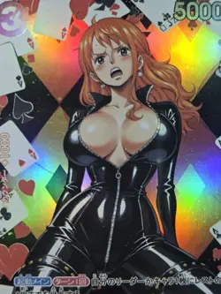 NAMI One Piece Waifu Goddes Card CUSTOM MADE - Image 1