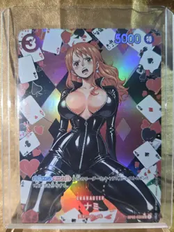 NAMI One Piece Waifu Goddes Card CUSTOM MADE - Image 2
