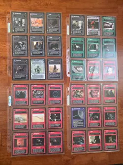 Star Wars CCG Complete New Hope Limited Black Border Set 162 Cards - Image 4