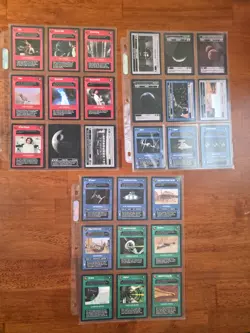 Star Wars CCG Complete New Hope Limited Black Border Set 162 Cards - Image 5