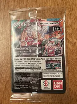 One Piece Monkey D. Luffy US Voyage College Basketball Promo Card SEALED - Image 2