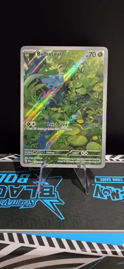 Pokemon Bulbasaur Holo Card 166/165 Scarlet & Violet 151 Series Near Mint - Image 1