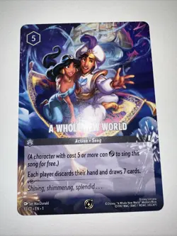Disney Lorcana A Whole New World Infinity Promo Card 10/C1 EN 1 Non Foil - Image 1