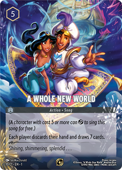 Disney Lorcana A Whole New World Infinity Promo Card 10/C1 EN 1 Non Foil - Image 1