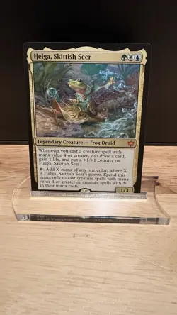Helga, Skittish Seer Bloomburrow Regular - Image 1