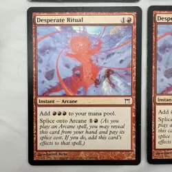 Desperate Ritual x4 MTG Champions of Kamigawa 4x Magic Good Heavy Play HP - Image 2