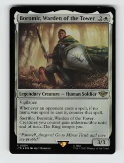 Boromir, Warden of the Tower*Foil* LTR 4 LP - Image 1