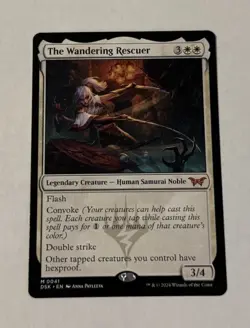 MTG The Wandering Rescuer - Duskmourn: House of Horror LP - Image 1