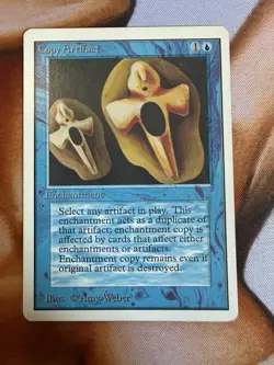 MTG Copy Artifact -Unlimited Edition (MP) -FREE SHIPPING! (1/3) - Image 2