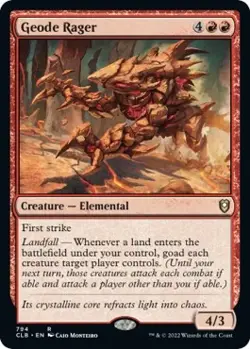 MTG Geode Rager - 794 / English / Near Mint - Image 1