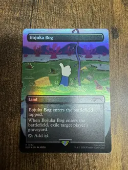 Bojuka Bog Borderless FOIL Fallout Secret Lair MTG - Image 1