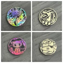 Pokemon TCG Elite Trainer Premium Collection Box ETB COINS * Choose Your COIN * - Image 1