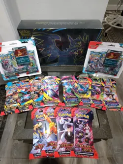 Pokemon Mega Charizard X ex Ultra-Premium Collection & 18 Full art Booster Packs - Image 1