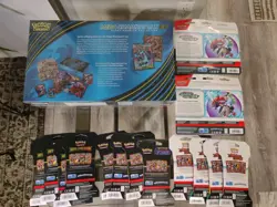 Pokemon Mega Charizard X ex Ultra-Premium Collection & 18 Full art Booster Packs - Image 5