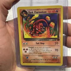 Pokemon Dark Charmeleon 32/82 Team Rocket Regular Pokemon Vintage Uncommon LP+ - Image 1