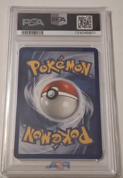 Pokemon Promo Black Star #9 Swirl Mew-Holo PSA 8 N7 - Image 2