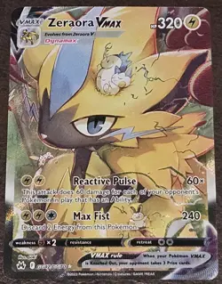 Zeraora VMAX - GG42/GG70 - Ultra Rare Pokemon Crown Zenith NM - Image 1