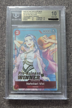 Nefeltari Vivi (OP-03 Pre-Release Tournament) [Winner] ST01-009 One Piece BGS 10 - Image 1