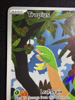 Pokemon TCG Tropius 195/193 Scarlet & Violet Paldea Evolved Illustration Rare - Image 3