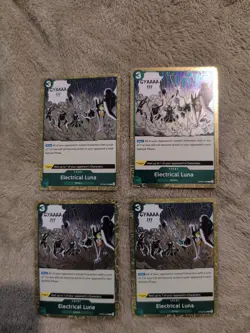 Electrical Luna Playset - OP08-036 x4 - Two Legends - One Piece TCG - English - Image 1