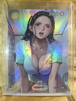 NICO ROBIN One Piece Waifu Goddess Card CUSTOM MADE - Image 1
