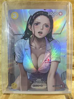 NICO ROBIN One Piece Waifu Goddess Card CUSTOM MADE - Image 2