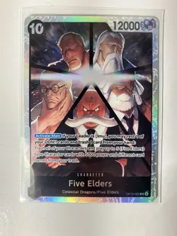 Five Elders OP13-082 (SR) - One Piece - Carrying On His Will - NM English - Image 1