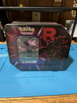 Pokemon TCG: Destined Rivals Team Rocket Tins Full Set of 3 | New Factory Sealed - Image 4