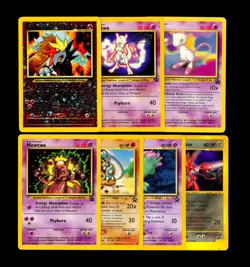 Pokemon BLACK STAR PROMO Cards Lot WOTC Edition REVERSE HOLO Movie SWIRL eReader - Image 1