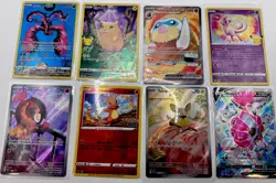 8 Pokemon Promo Rare Illustration Cards Mint/Near Mint Trading Card Bundle - Image 1