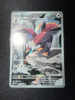 Braviary 155/086 Illustration Rare - Pokemon TCG Black Bolt - English - Image 1
