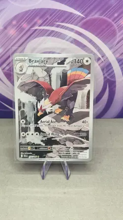 Pokemon TCG Braviary Illustration Rare 155/086 Black Bolt English - Image 1
