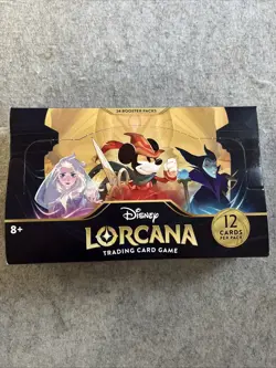 Disney Lorcana: The First Chapter Booster Box 24 Packs (11098190) NEW SEALED 4050368981905 - Image 1