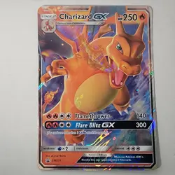 Pokemon- Jumbo- Charizard GX - SM211 (SM Black Star Promo) Oversized Card - Image 1